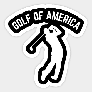 Golf Of America Sticker
